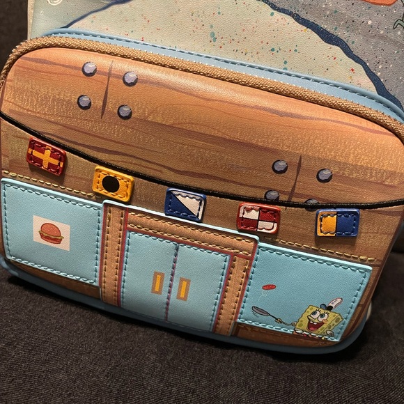 Loungefly SpongeBob Krusty Krab backpack - Picture 3 of 8